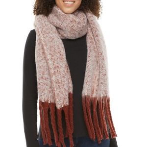 a.n.a Xl Fringe Oblong Cold Weather Scarf